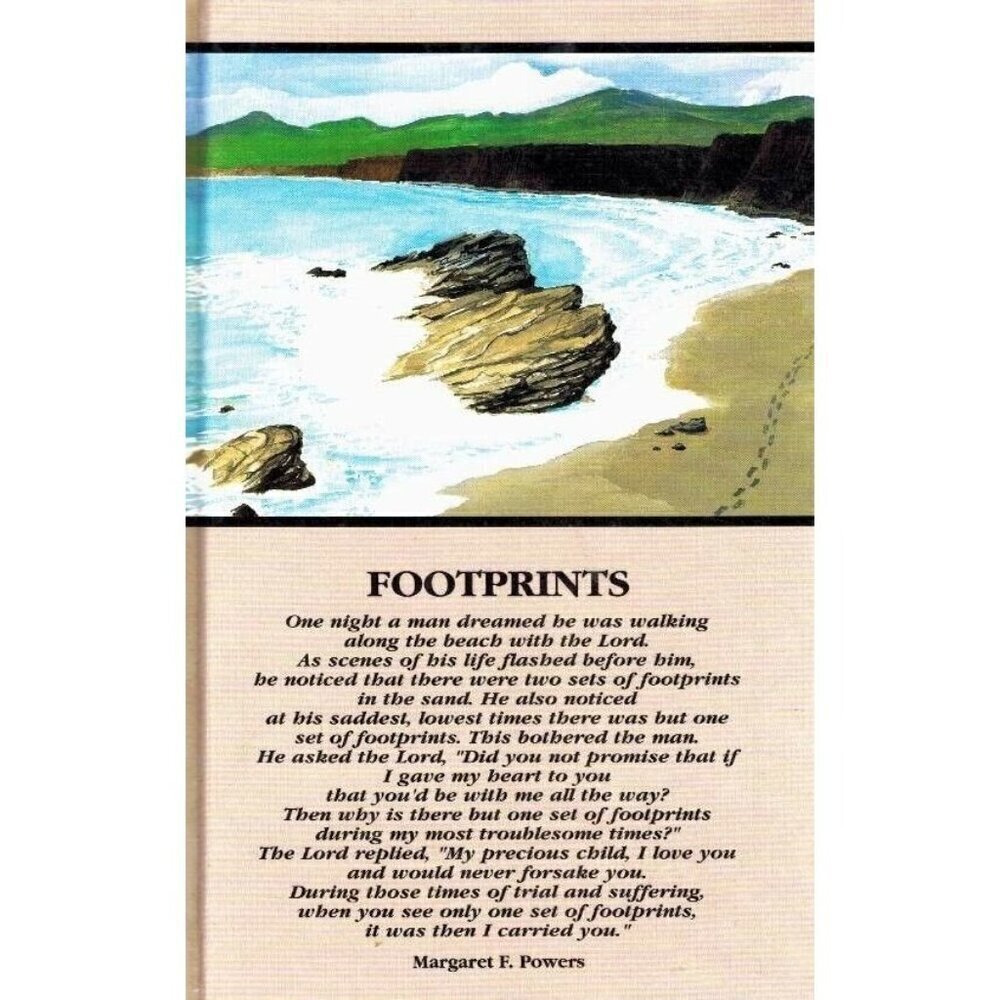 FOOTPRINTS Journal Powers, Margaret F. 1964 Hardcover